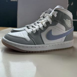 Mid 105 Air 冰蓝 BQ6472 中帮复古休闲篮球鞋 Jordan AJ1