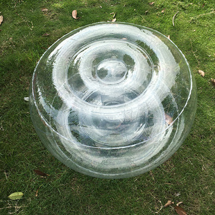 充气大圆凳单人坐椅沙发脚踏凳户外沙滩拍照椅子折叠便携家用休闲