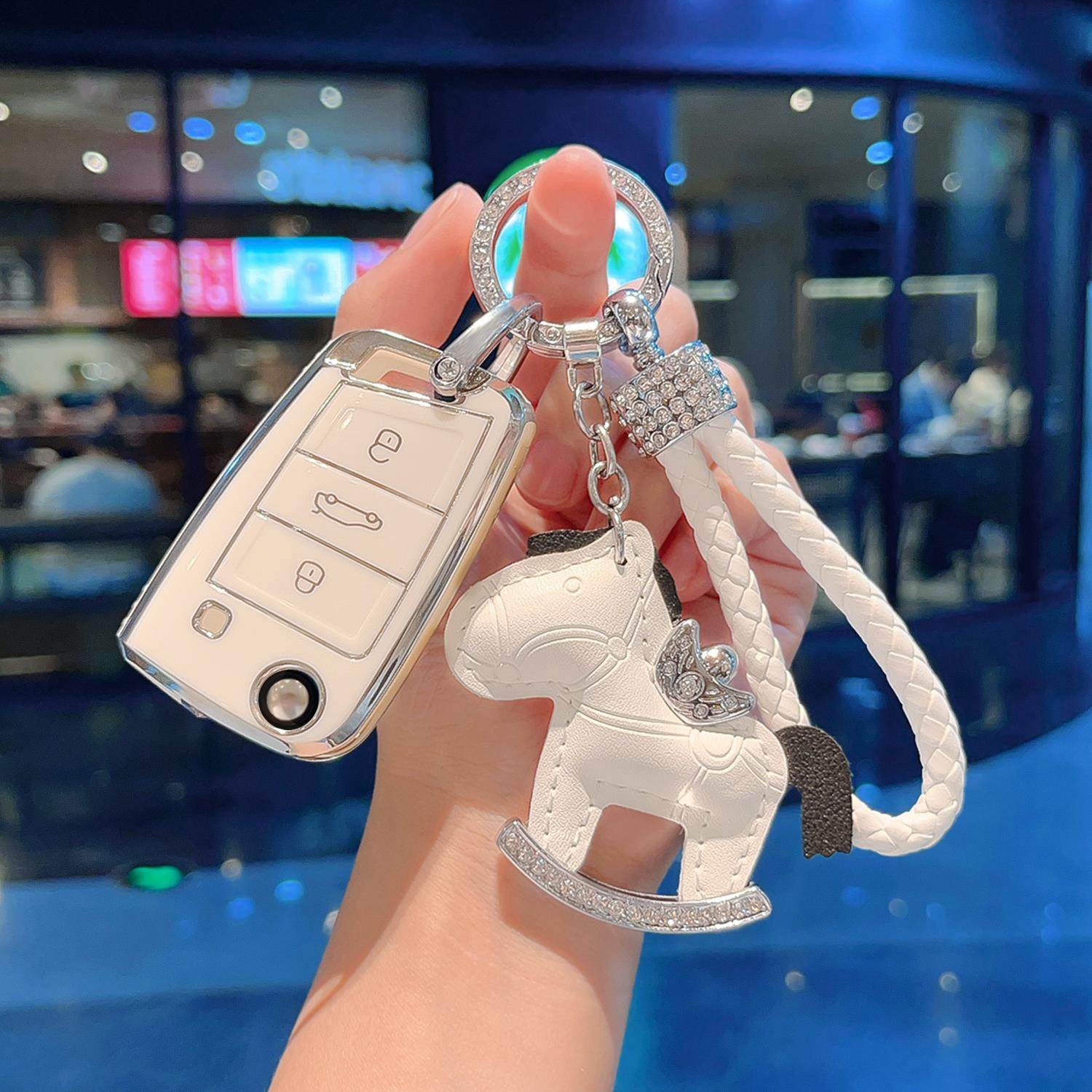 适用大众速腾钥匙套探岳