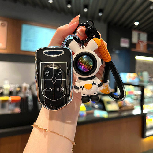 适用于宝沃bx5全车配件bx7钥匙包智能bx6汽车钥匙套扣壳女男