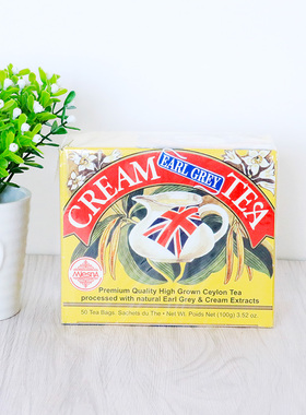 Mlesna曼斯纳Cream Earl Gray奶油伯爵进口锡兰红茶50茶包袋泡茶