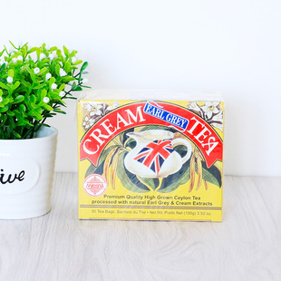Mlesna曼斯纳Cream Earl Gray奶油伯爵进口锡兰红茶50茶包袋泡茶