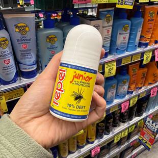 走珠滚珠防蚊 50ml junior儿童驱蚊液 新西兰repel