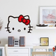 Hello kitty 凯蒂猫公主玻璃贴 爱佳墙贴墙帖贴纸儿童房卧室