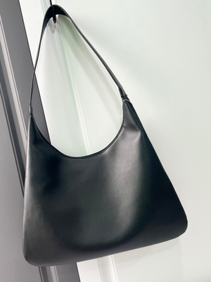 MM休闲大包真皮购物袋牛皮单肩包bag handbag腋下包