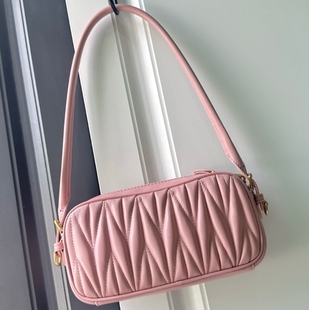 bag 百搭单肩包女包手提小包真皮腋下leather handbag 时尚 新款