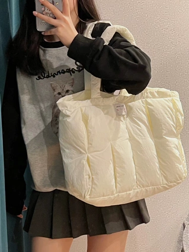 Apple, демисезонная вместительная и большая сумка для школьников с пухом, iPhone14, ноутбук, подходит для студента, 14 дюймов