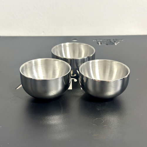 新款304不锈钢双层小酒杯