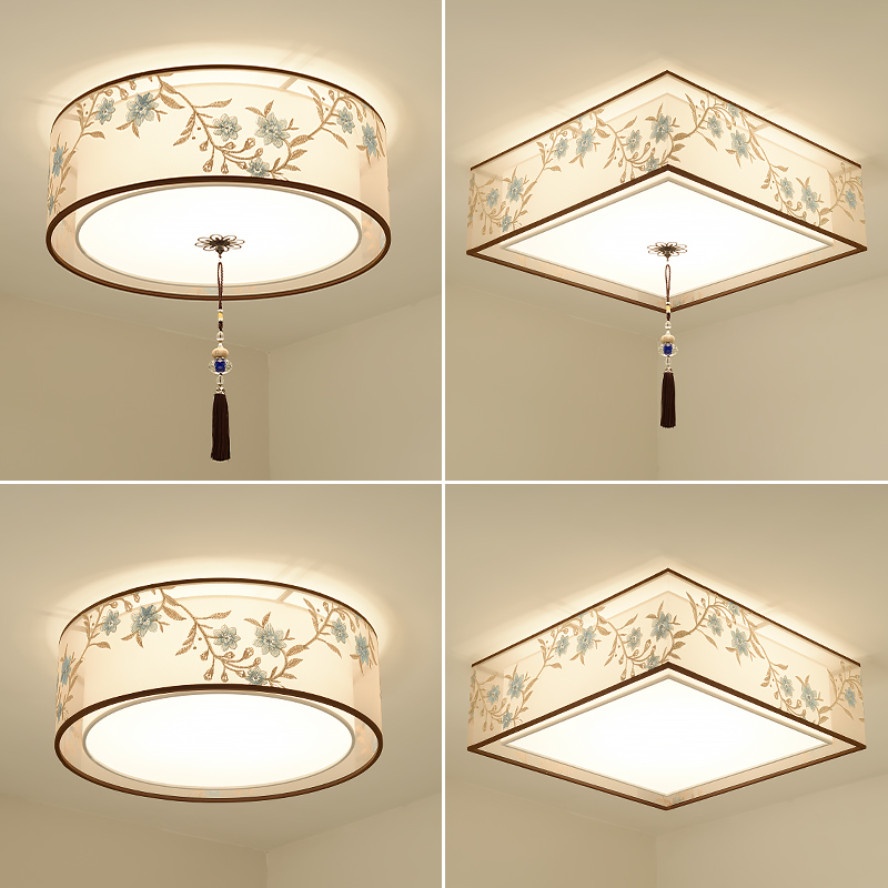 新中式吸顶灯主卧室led中国风