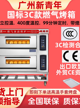 新青年商用燃气烘焙烤箱工厂直发