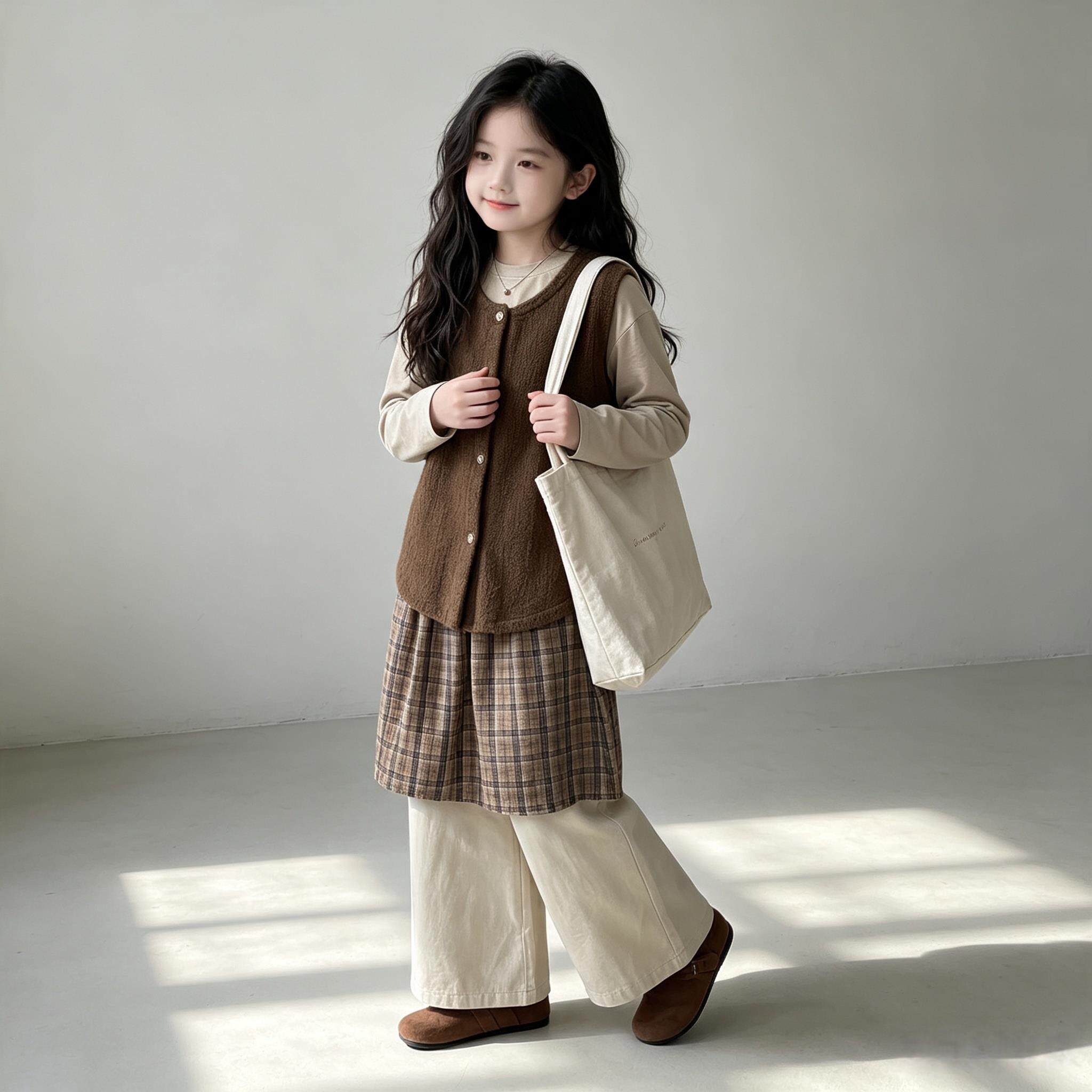 2026新款女童洋气马甲三