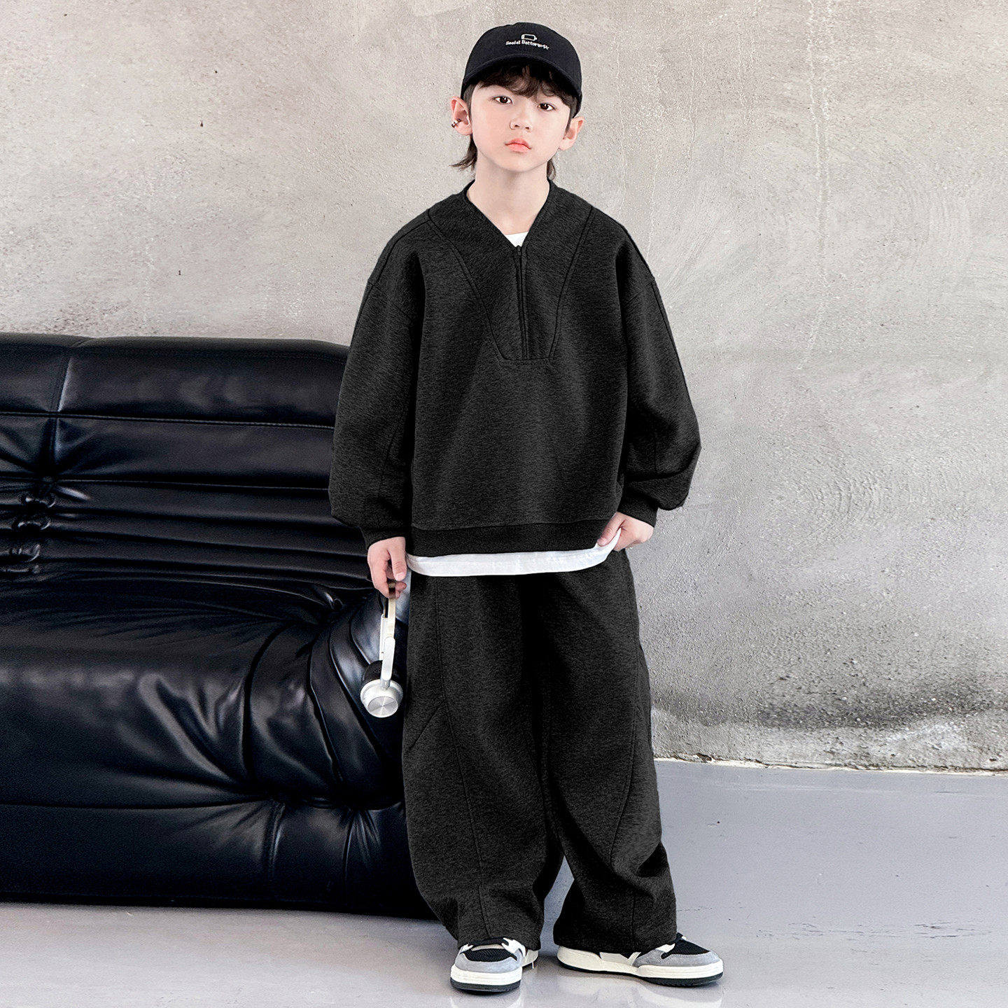 童装男童春装套装2026新