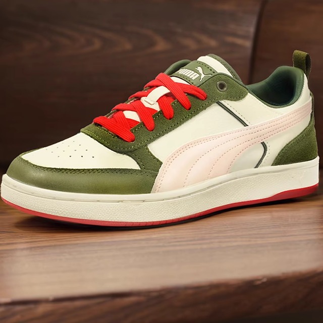 多巴胺彩色拼色休闲鞋男女PUMA彪马官方低帮运动鞋DRIBBLE 401057