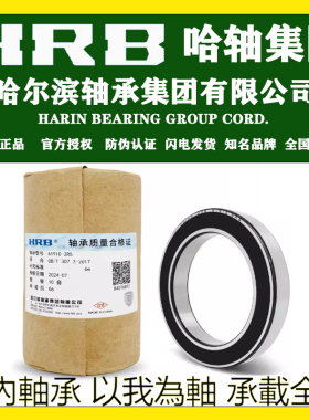 HRB哈尔滨轴承6915 6916 6917 6918 6919 2Z 2RZ 薄壁高转速精密