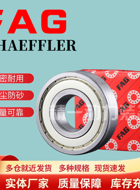FAG德国进口轴承6207 6208 6209 6210 6211 6212 6213-2Z-H-RSRC3