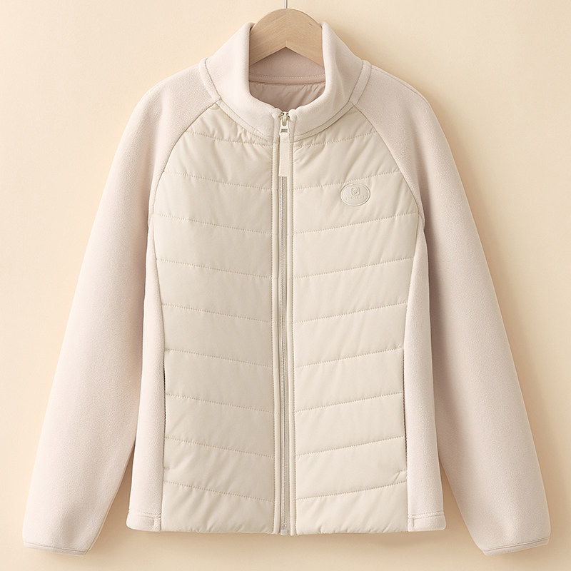 猫有范新款男女童羊毛棉服