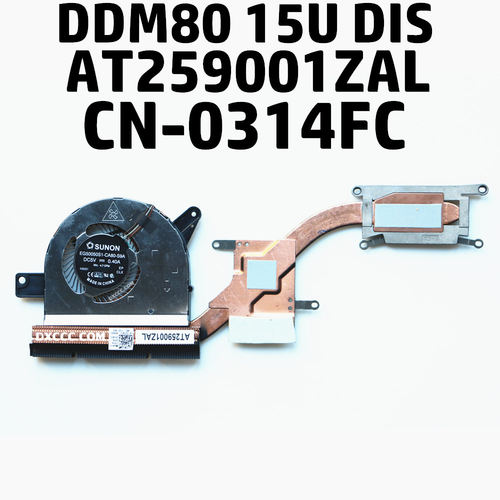 DELL/戴尔 Latitude 5580 5590 风扇 CN-0314FC 散热器 独显铜管