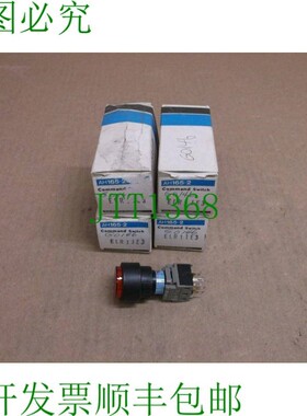 原装供应AH165-2ELR11E3 16毫米红色CNC马扎克旋钮 AH1652ELR11E3