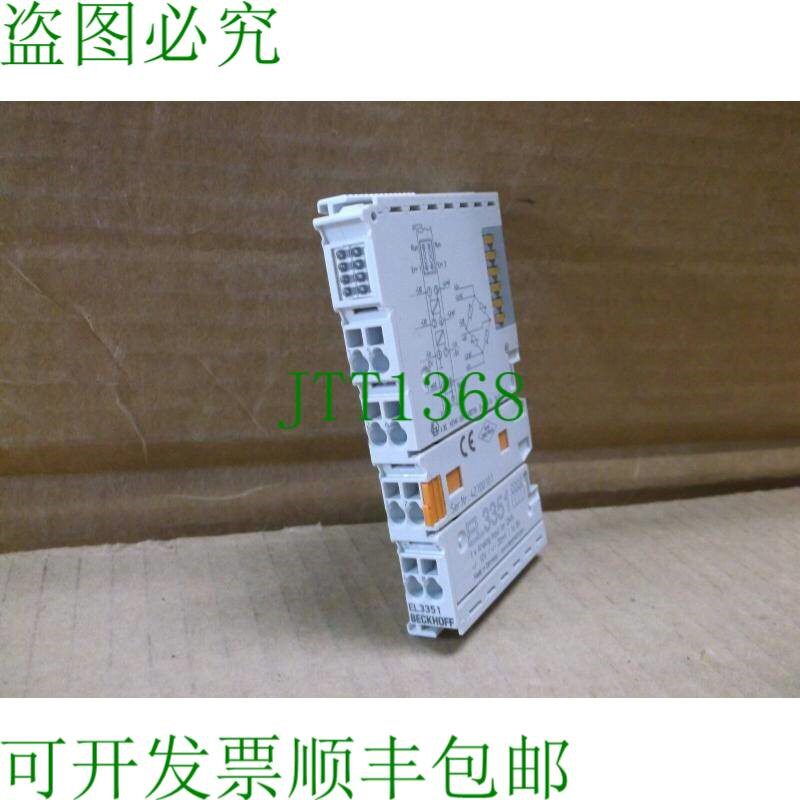 原装供应EL3351 Beckhoff Plc 磁盘 I/O Ethercat 1 通道模拟输入