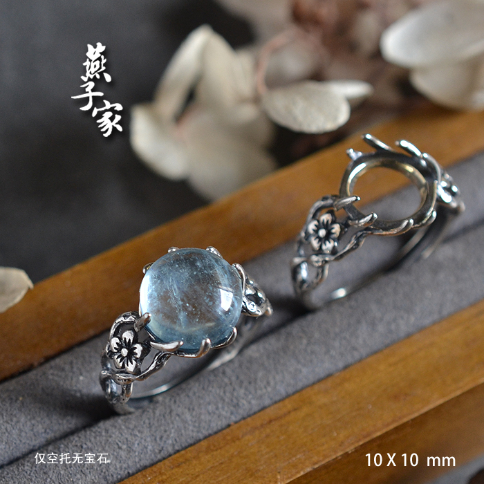 燕子家复古做旧款s925银戒指