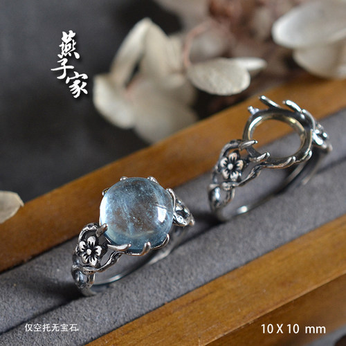 燕子家复古做旧款s925银戒指