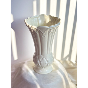 Daria 高级感轻奢 星光复古浮雕陶瓷水培花瓶摆件客厅餐桌插干花