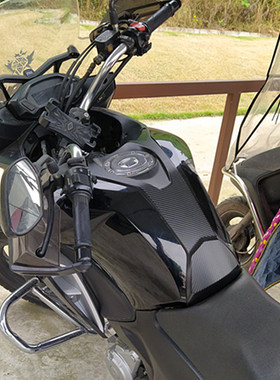 适用于新大洲本田CBF190X油箱贴鱼骨贴防刮贴摩托车改装轮毂贴纸