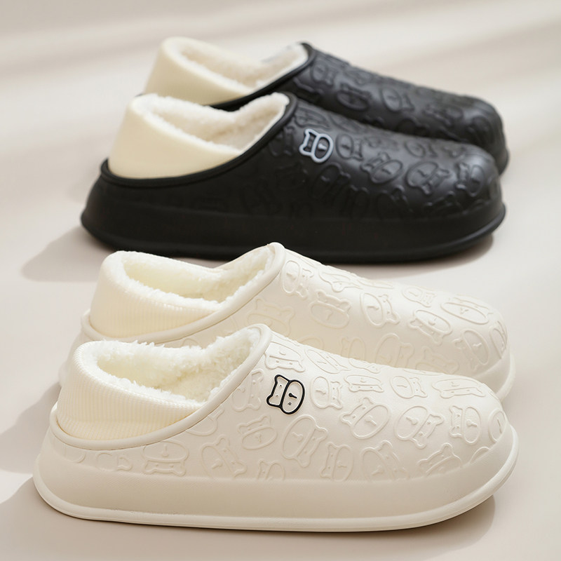 棉拖鞋女士室内加绒冬季踩屎感包跟情侣居家冬天保暖秋毛绒拖鞋男,居家布艺,居家棉拖/棉鞋,淘宝优惠券,粉丝福利购,淘宝优惠卷