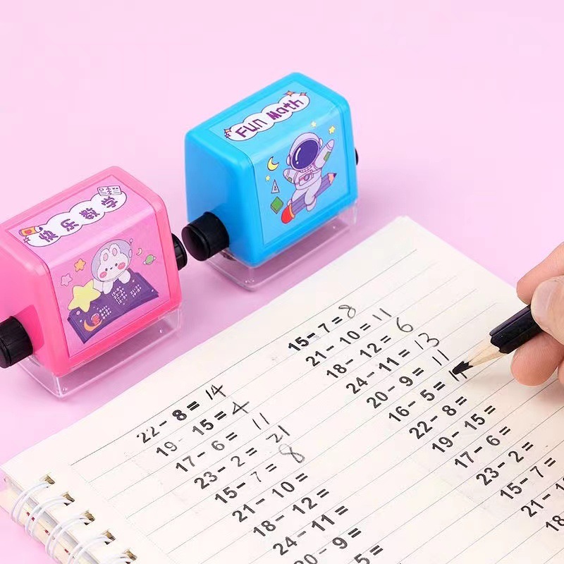 儿童数学印章100以内算数练习
