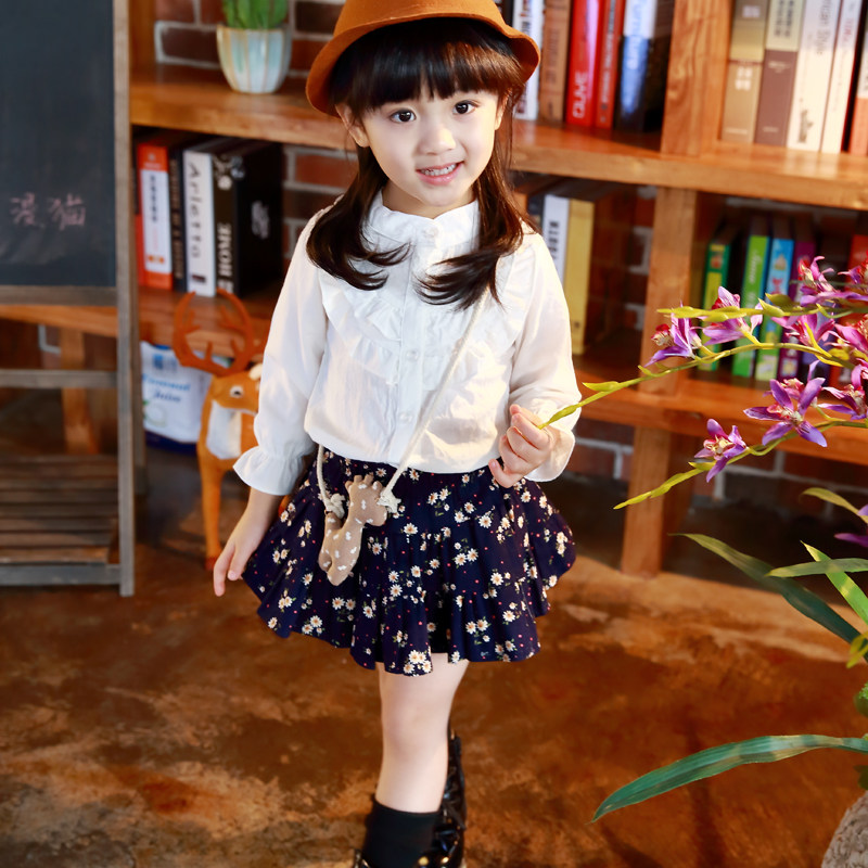 Chemise fille à manche longue - Ref 2085532 Image 3