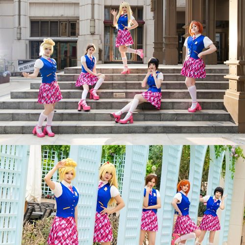 芭比cos服公主衣服学院风