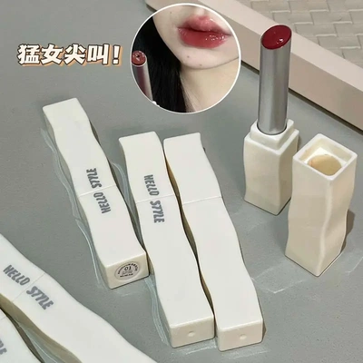 HelloStyle轻羽缎光口红不掉色