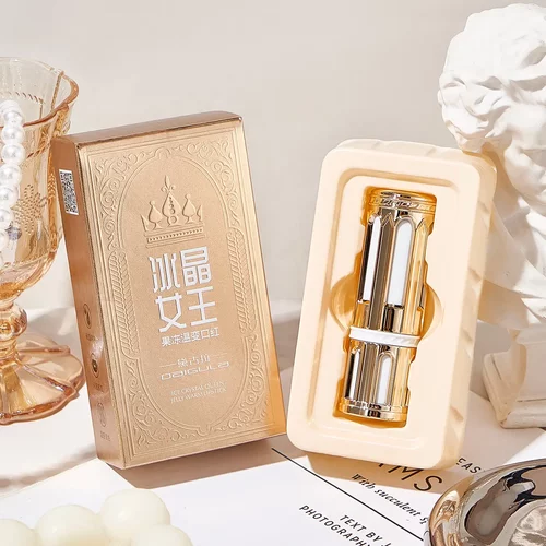黛古拉冰晶女王果冻温变口红