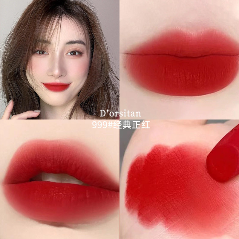 迪奥诗丹D'orsitan口红999滋润哑光888丝绒唇膏正红520柔润送老婆