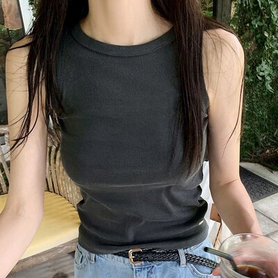 包邮 首尔印象韩代25夏季新款 东大门mocobling62044 背心