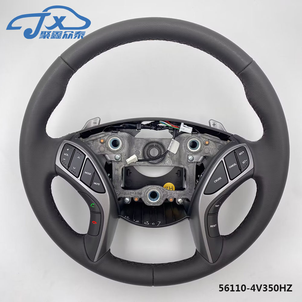适用于现代朗动elantra md真皮多功能方向盘总成56110-4V350HZ