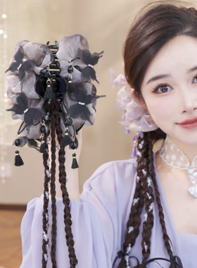 【新辫子抓夹】夏季新款原创设计仙气小众气质优雅辫子抓夹发饰女