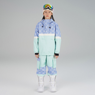 专业儿童滑雪服套装雪怡派防水