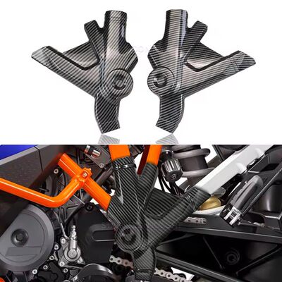 适用KTM 1290车架护杠保护盖KTM 1290 ADV车架保护板车架保护罩