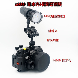 RX100 A6300 防水壳 1400流明摄影补光灯 Sony 优惠套装 A6000