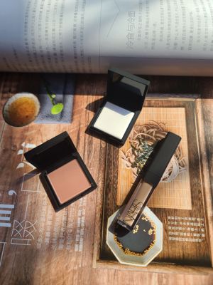 Nars娜斯大白饼蜜粉饼腮红盘behave遮瑕膏custard小样