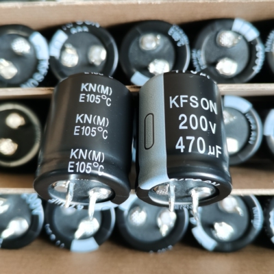 电解电容牛角引线KFSON