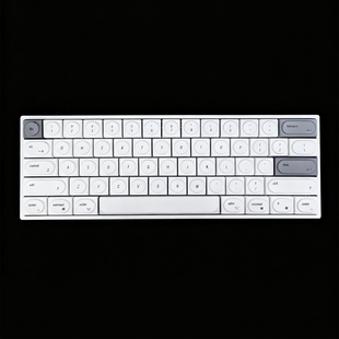 积木玩具简约键帽mac苹果风全套矮轴键帽圆点路透社风格PBT热升华