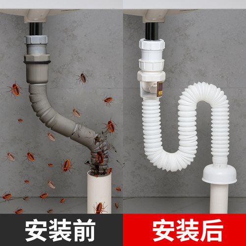 防臭神器配件台盆全套下水管