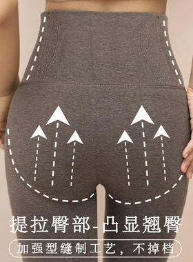 LEGSILK 秋冬羊毛高腰收腹提臀加绒保暖打底袜女远红外发热连裤袜