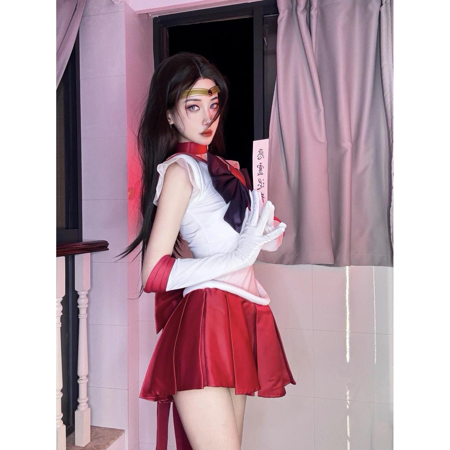 蜜桃姐姐美少女战士cos服水冰月4代月野兔小小兔变身服cosplay