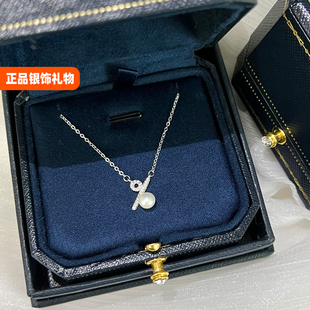 LJTY【百分号%】925纯银项链女小众精致珍珠锁骨高级感礼物不掉色