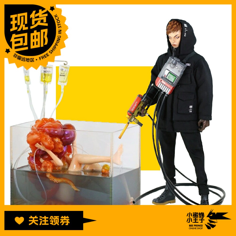 b13章鱼兄弟1:6人偶手办可动成品玩具兵人BLACK 13 PARK摆件模型