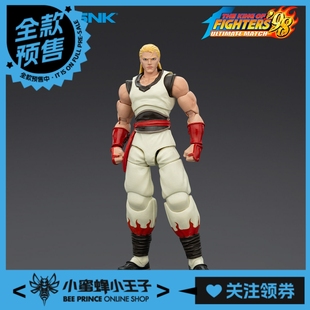 全款预售 1/18 SNK拳皇 98UM 饿狼传说队 安迪 博加德