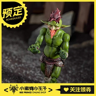 预定定金 Hopdo Toys 1/12 莫西干哥布林 手办 可动人偶